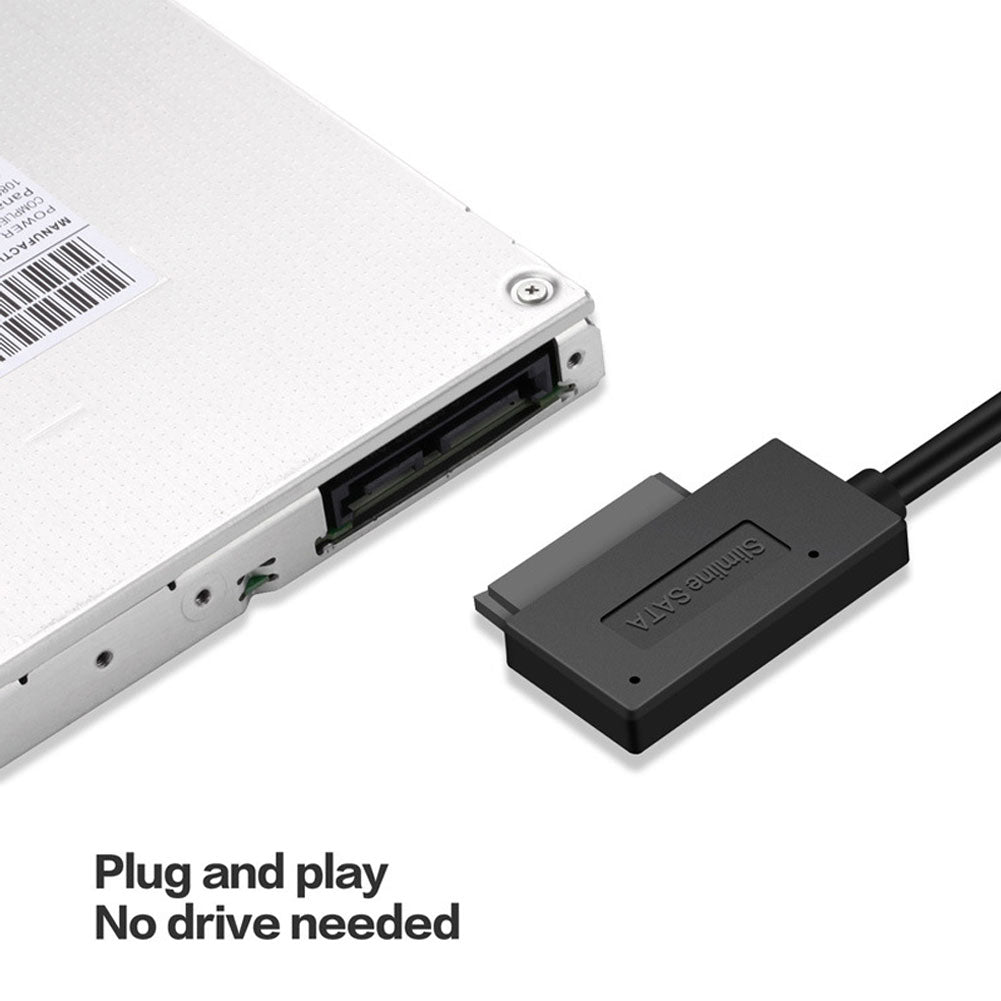 USB3.0 Slimline USB3.0 AM/SATA Adapter Cable Easy Drive Cord USB3.0/SATA 7 6pin 3.0/SATA 7 6 USB3.0 Slimline USB3.0 AM/SATA Adapter Cable Easy Drive Cord USB3.0/SATA 7 6pin 3.0/SATA 7 6